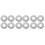 12Stk Wasserrohr Abdeckungen Rohrplatten Split 10