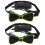 2Stk Schwarze LED Für Herren Polyester Party Hochzeit 6