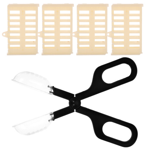 2Sets Große Bienenkäfige Und Stabile Imkerclips Kunststoff 2
