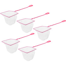 10Stk Pinkes Fangnetz Für Fischbecken Vielseitig Und Tragbar