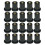 100Stk Stoßabsorbierende Windschutz Fairing Schwarz 1