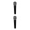2Sets Robustes Karaoke Mikrofon Dual Modus, Aluminium, Schwarz 10