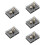 5Sets Silber Saxophon Für Halsfixierung, Robust & Langlebig 10