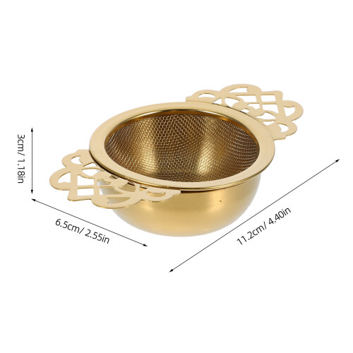 3 Tee-Filter in Gold, Ideal Für Und Tee 1
