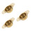 3 Tee-Filter in Gold, Ideal Für Und Tee 7