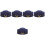 5Stk Wool Stewardess Cosplay Hut Perfektes Performance Accessoire 6