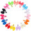 24Stk Schleifen Haarclips Für Kinder Haarschmuck 10