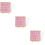 3Sets DIY Filz Mit Holzrahmen Pink Doppelseitig 10