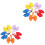 24Stk Schleifen Haarclips Für Kinder Haarschmuck 3