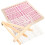 3Sets DIY Filz Mit Holzrahmen Pink Doppelseitig 2