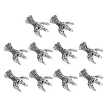 30Stk Hochwertige Beads Caps Titanstahl Für DIY Schmuckstücke