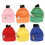 2Stk Mini Puppenrucksack Jungen Polyester Mehrfarbig 2