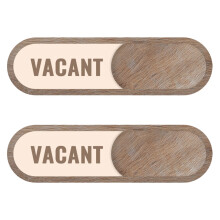 5Stk Schiebeschild Acryl Besetzt Türschild Für Büro Und Spa