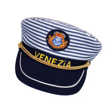 2Stk Captain Hut Marine Streifen Für Kinder Erwachsene