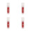 4Stk Hydratisierender Lipgloss Flüssig Multi Farbton Makeup Gloss 8
