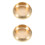 2Stk Messing Aschenbecher Rund Haushalt Wohnzimmer Elegant 7