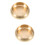 2Stk Messing Aschenbecher Rund Haushalt Wohnzimmer Elegant 9