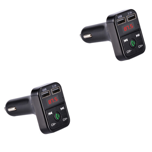 2Stk Media Player Für Auto Schwarz Mit USB Port 2