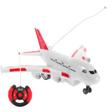2Stk Rc Elektroflugzeug Mit Lichteffekten Und Musik Bunt Für Kinder