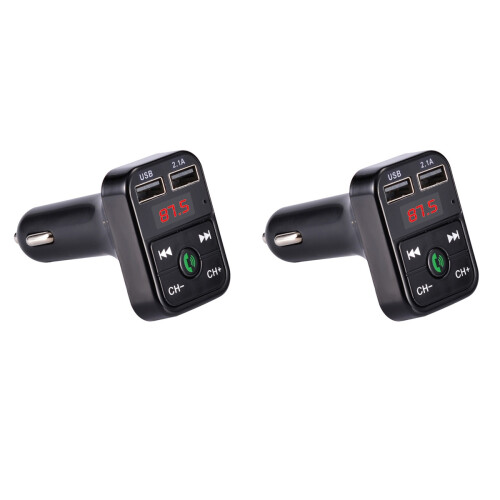 2Stk Media Player Für Auto Schwarz Mit USB Port 1