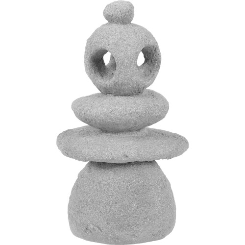 3Stk Sandstein Ornamente Bunt Für Garten Und