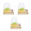 3Sets Mehrfarben DIY Sandsturmsimulation Holz Stem Kit Mit Lernprojekt 10