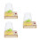 3Sets Mehrfarben DIY Sandsturmsimulation Holz Stem Kit Mit Lernprojekt 9