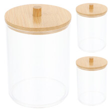 9Stk Bambus Box Für Wattepads Und Wattestäbchen Zuhause