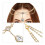 3Stk Goldenes Frontlet Headband Braut Haarschmuck 10