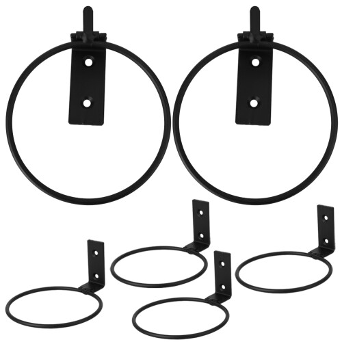 18Stk Robuster Wandhalter Metall Platzsparend