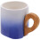 4Stk Blaue Kaffeebecher Mit Bambushalter Für Büro 1