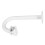 3Stk Outdoor Halter Weiß Wand 3