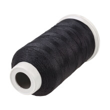 3Stk Schwarz Polyester Nähfaden Stark Für Automatische Nähmaschinen
