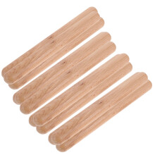 36Stk Natürliche Holz Musiksticks Für Kinder Frühe Bildung Hellgelb