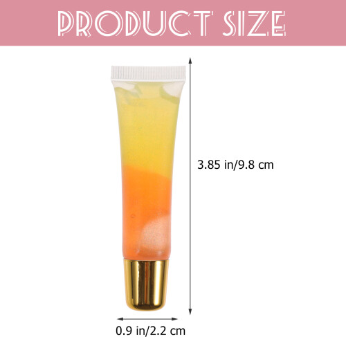 3Stk Roll-on Lippenöl Set Schützend Bunt Für 1