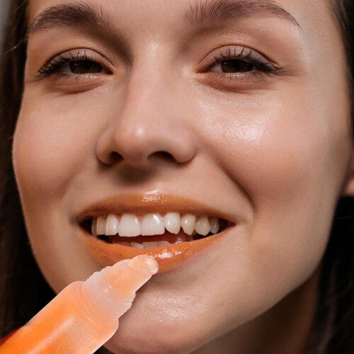 3Stk Roll-on Lippenöl Set Schützend Bunt Für 2