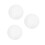 3Stk Transparente Acryl Kreis-Schablone Quiltrahmen Lineal Patchwork 4