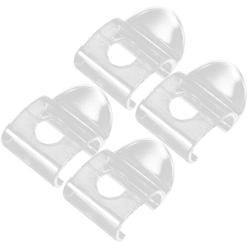 16Stk Stabile Transparente Griffclips Für , Einfache Montage