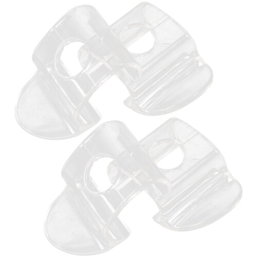 16Stk Stabile Transparente Griffclips Für , Einfache Montage 1