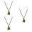 3St Delicate Meteoriet Sieraden Met Onregelmatig Hanger 9
