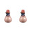 2Sets Nachfüllbare Keramik Duftflasche Rosa Für Öl Und 6
