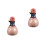 2Sets Nachfüllbare Keramik Duftflasche Rosa Für Öl Und 9