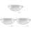 3St Sauna Ruimte Lamp Explosiebestendig Anti-Fog Wit Plastic 2