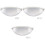 3St Sauna Ruimte Lamp Explosiebestendig Anti-Fog Wit Plastic 3