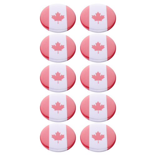 20Stk Canada Maple Leaf Lapel Pins Metall, Party Broschen 1