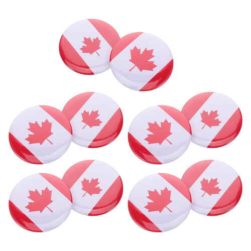 20Stk Canada Maple Leaf Lapel Pins Metall, Party Broschen 2
