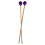2St Paar Paarse Drumsticks Stevig Voor Marimba En Percussie 1