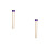 2St Paar Paarse Drumsticks Stevig Voor Marimba En Percussie 4
