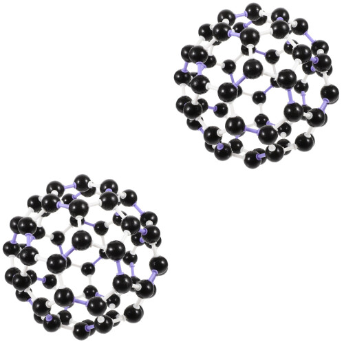 2Sets Plastic C60 Molecuul Model Onderdelen Chemie Onderwijsset 2