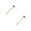 2St Paar Paarse Drumsticks Stevig Voor Marimba En Percussie 7